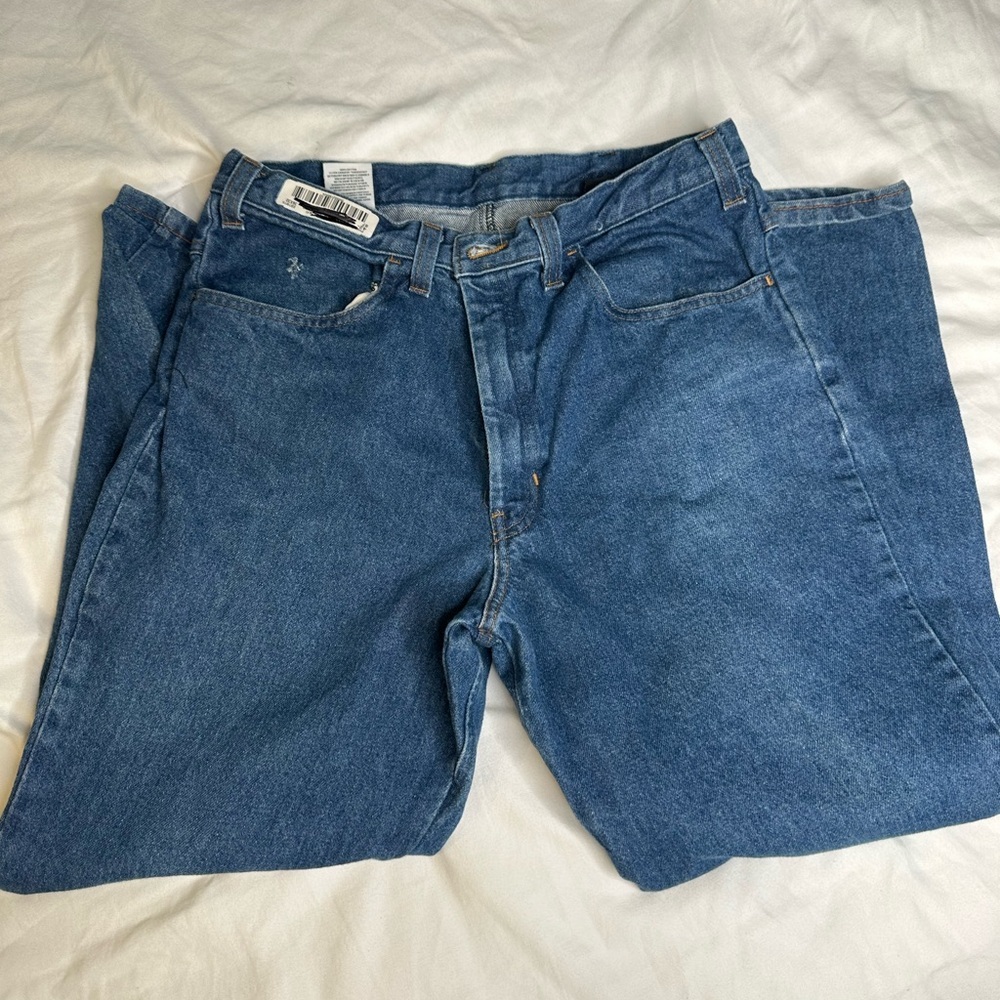 Workrite Denim Flame Resistant Construction Work … - image 6